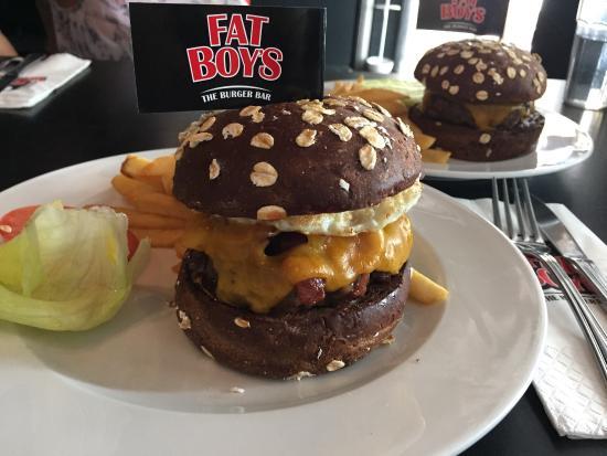 Fat Boys Burgers Logo - Black wheat - Picture of Fat Boys - Burger bar, Singapore - TripAdvisor