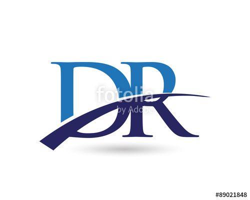 Dr Logo - DR Logo Letter Swoosh Stock Image And Royalty Free Vector Files