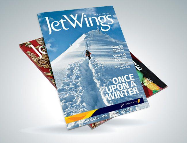 Jet Magazine Logo - Inflight Magazine at Jet Airways
