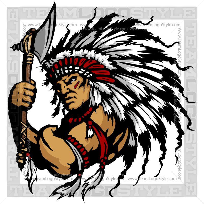 Indian Chief Logo - Indian Chief Clip Art - Vector Clipart Indian Chief