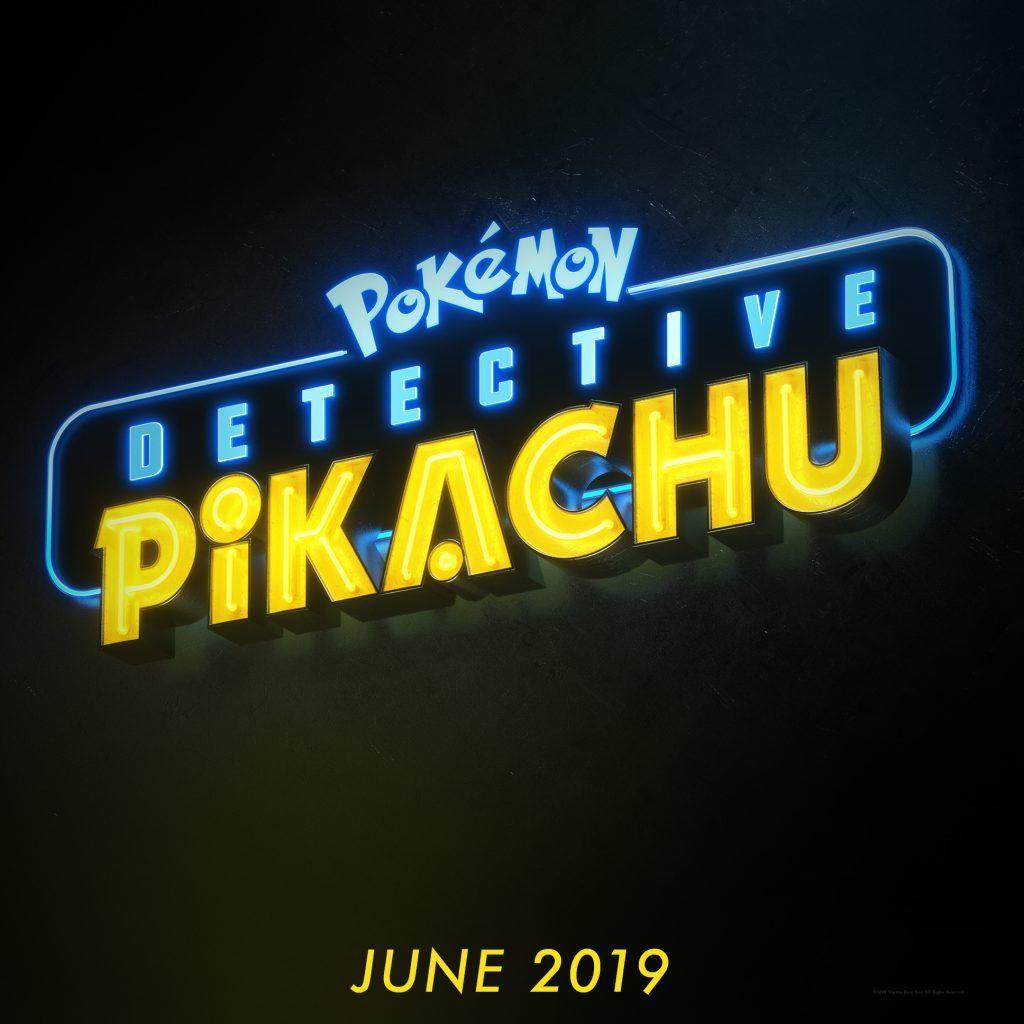Movie Title Logo - POKEMON DETECTIVE PIKACHU” Movie Reveals Official Title Logo ...