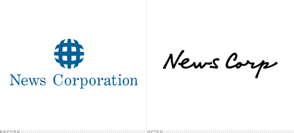 NewsCorp Logo - Brand New: News: News Corp New Corporate Logo