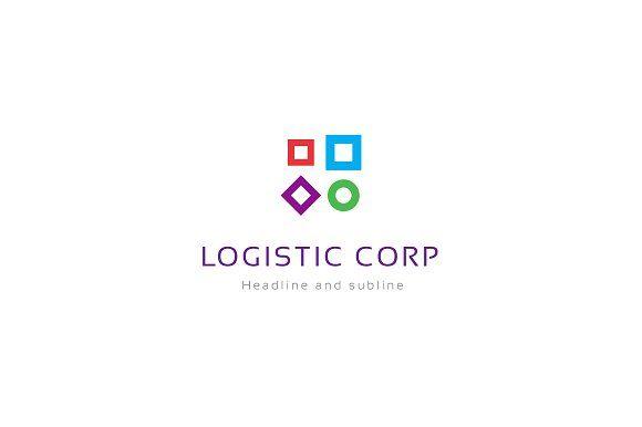 Corp Logo - Logistic corp logo. ~ Logo Templates ~ Creative Market