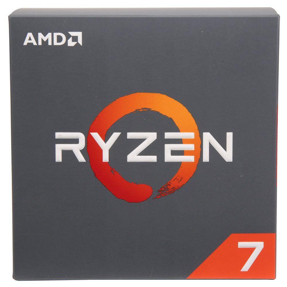 Micro Center Logo - AMD Ryzen 7 2700 3.2GHz 8 Core AM4 Boxed - Micro Center