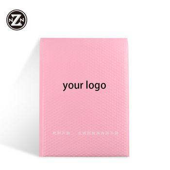 Pink Bubble Logo - china factory cheap supply poly pink bubble mailers post envelope ...