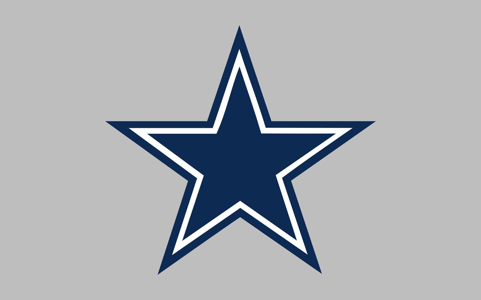 Cowboys Logo - Nfl Dallas Cowboys Logo Blue On_1920x1200_333 Wide