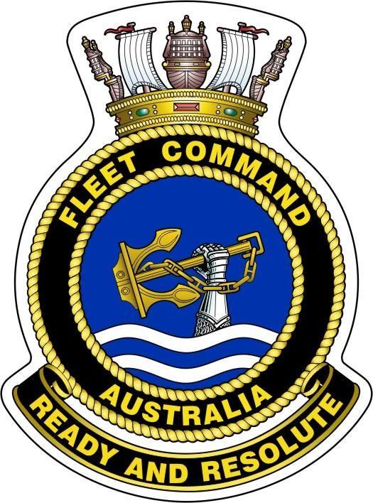 Australian Navy Logo - Fleet Command. Royal Australian Navy