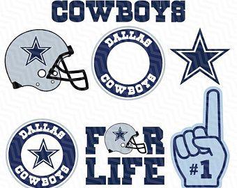 Cowboys Logo - Dallas cowboys logo | Etsy