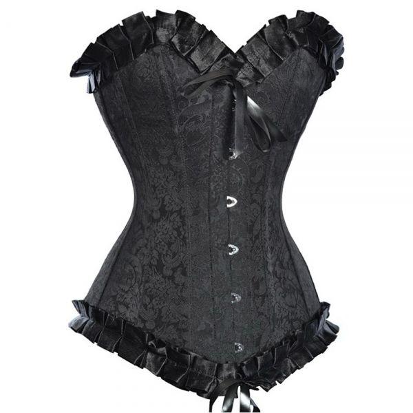 Steel Palace Logo - XL Sexy Lady Plus Size Bowknot Lace Steel Palace Corset Costume ...