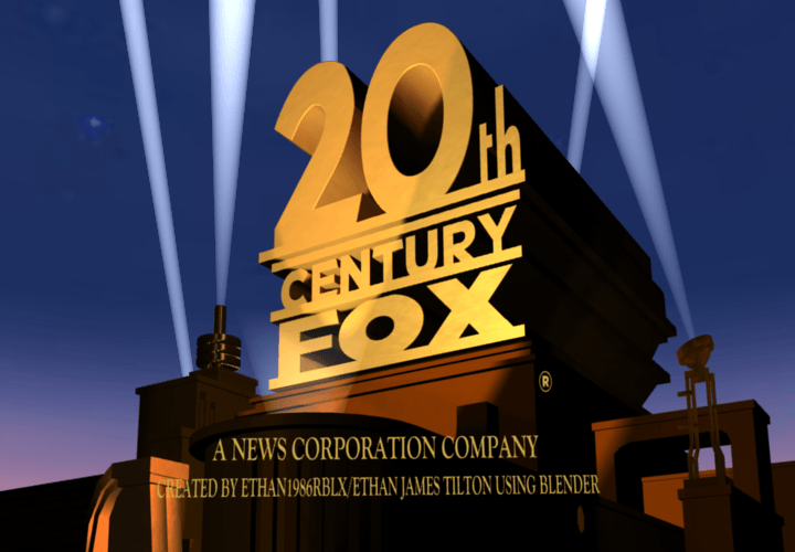 Old 20th Century Fox Logo - 20th Century Fox Logo 3 D Model Final (OLD)