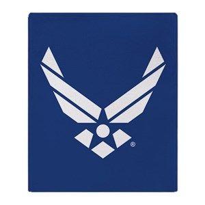 Us Air Force Logo - U.S. Air Force Blankets - CafePress