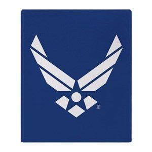 Air Forc Logo - U.S. Air Force Blankets - CafePress