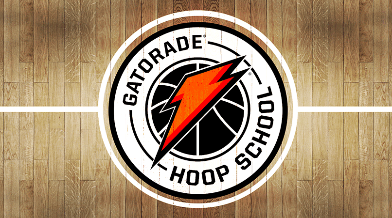 Hoop School Logo - Gatorade Hoop School