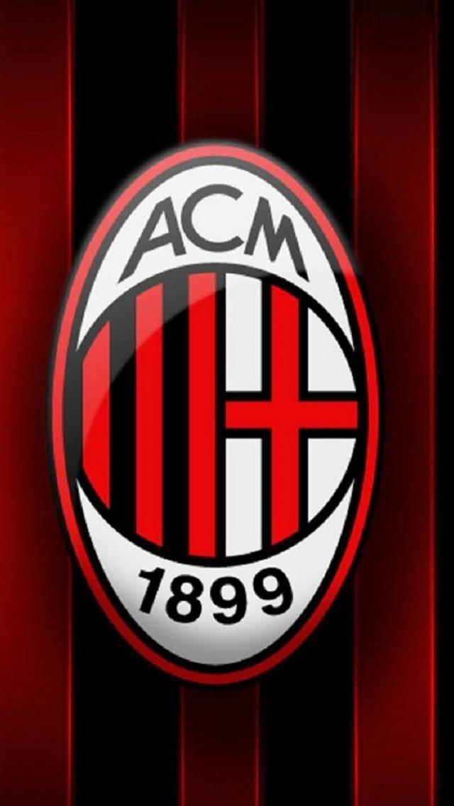 Milan Logo - AC Milan logo. football.. Ac milan, Milan, Milan football