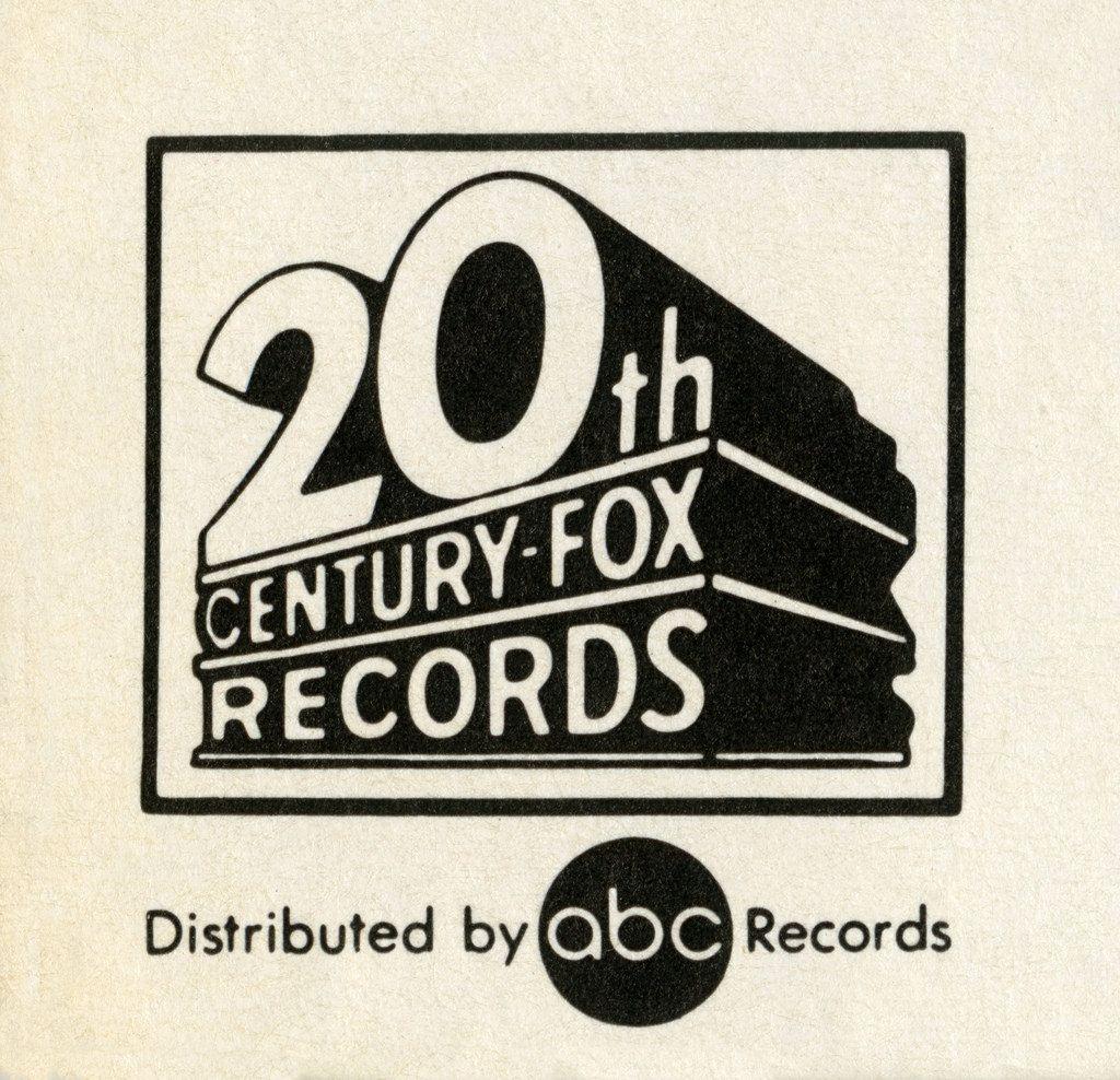 20th Century Fox Records Logo - 20th Century Fox Records. Distributed By ABC Records