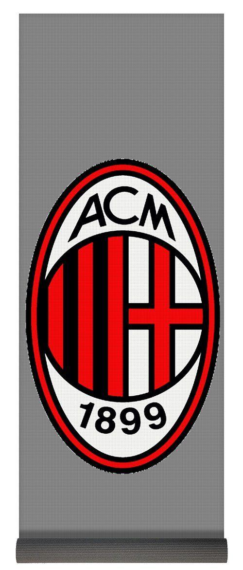 Milan Logo - Ac Milan Logo Yoga Mat
