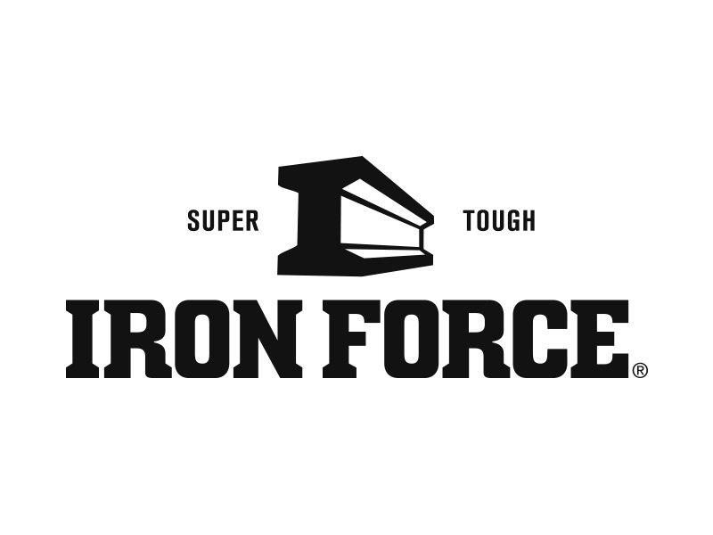 Iron Logo - Dribbble - Iron-Force-logo-final.jpg by Joe Price