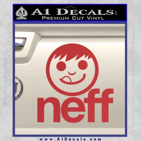 Neff Girl Logo - Neff Decal Sticker Full A1 Decals