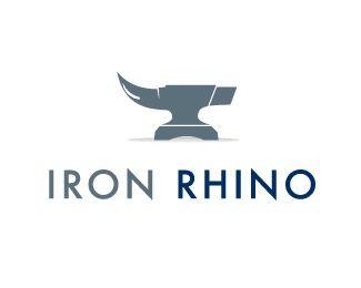 Iron Logo - iron rhino Designed by sandrop31 | BrandCrowd
