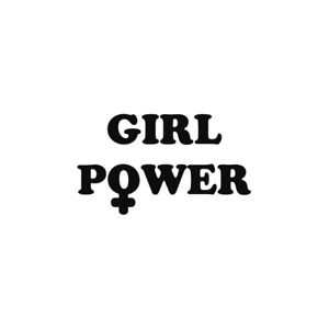 Iron Logo - Girl Power Spice Slogan Logo Iron On T Shirt Transfer