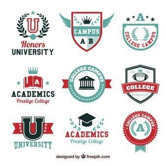 Collegiate Logo - College Logo Vectors, Photos and PSD files | Free Download