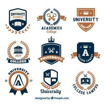 Collegiate Logo - College Logo Vectors, Photos and PSD files | Free Download