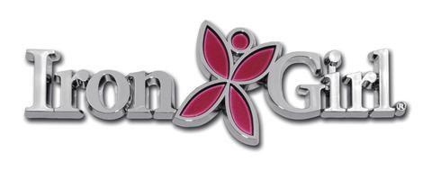 Iron Girl Logo - Elektroplate Iron Girl® Chrome Emblem – Tri Everything Store
