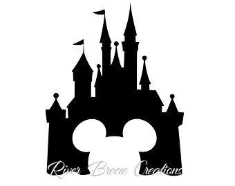 Walt Disney World Castle Logo - Disney castle svg | Etsy