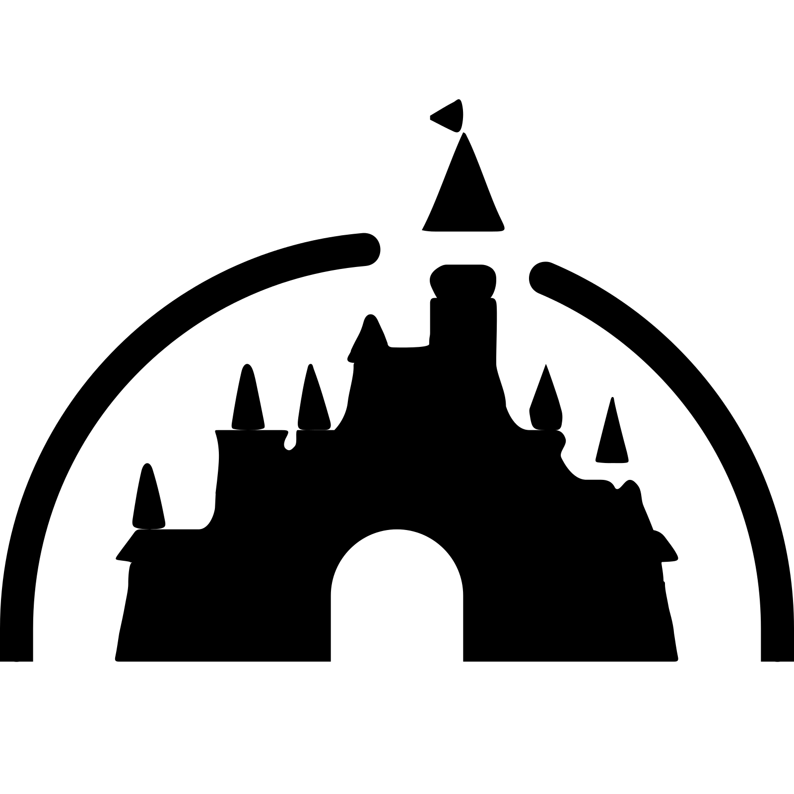 Walt Disney World Castle Logo - Walt Disney World Mickey Mouse Computer Icon Film Cinema