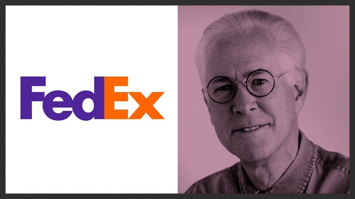 New FedEx Logo - Gareth David on Twitter: 