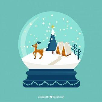 Snow Globe Logo - Cute snow globe | Christmas | Pinterest | Snow globes, Christmas and ...