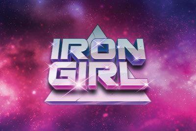 Iron Girl Logo - Iron Girl Mobile Slot Review | Play'n GO