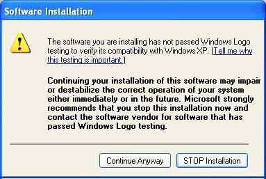 Windows Future Logo - Driver has not passed Windows logo testing error