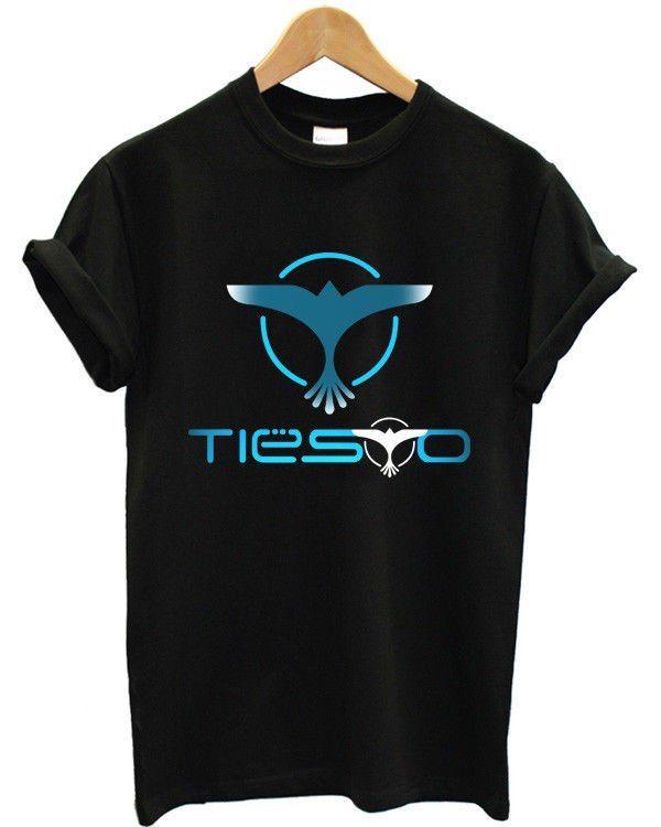 Tiesto Logo - DJ TIESTO Logo Music Black Unisex Men New 2018 Cotton Short Sleeve T ...