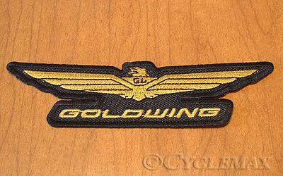 Gold Wing Logo - Goldwing Gold Logo Patch