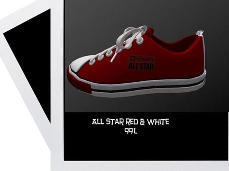 Red and White Marketplace Logo - Second Life Marketplace - red & White Converse resize/BOXED logo