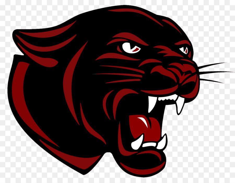 Red Panther Logo - Permian High School Carolina Panthers Black panther Sport - black ...