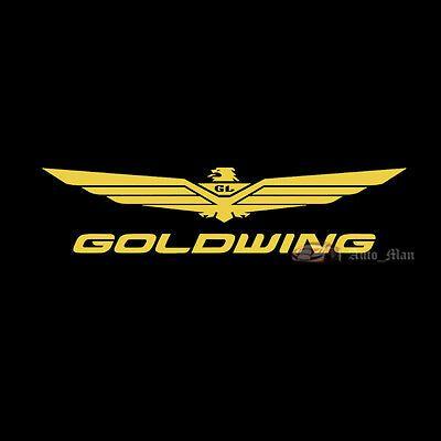 Gold Wing Logo - 1X GOLDWING LOGO Motorcycle Spotlight Laser Projector Shadow LED ...