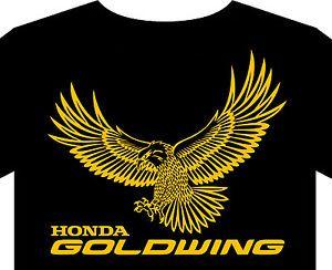 Gold Wing Logo - Gold Wing T shiirt up to 5XL Honda Goldwing classic motorcycle biker
