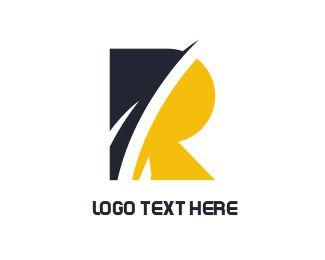 Orange R Logo - Letter R Logo Maker