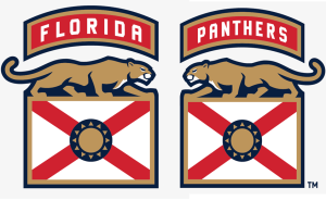 Red Panther Logo - Reviewing the new Florida Panthers logo and uniforms ...