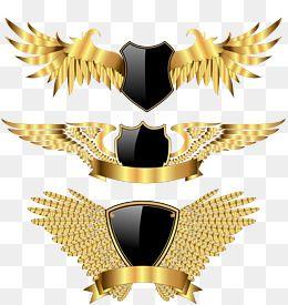 Gold Wing Logo - Golden Wings PNG Image. Vectors and PSD Files