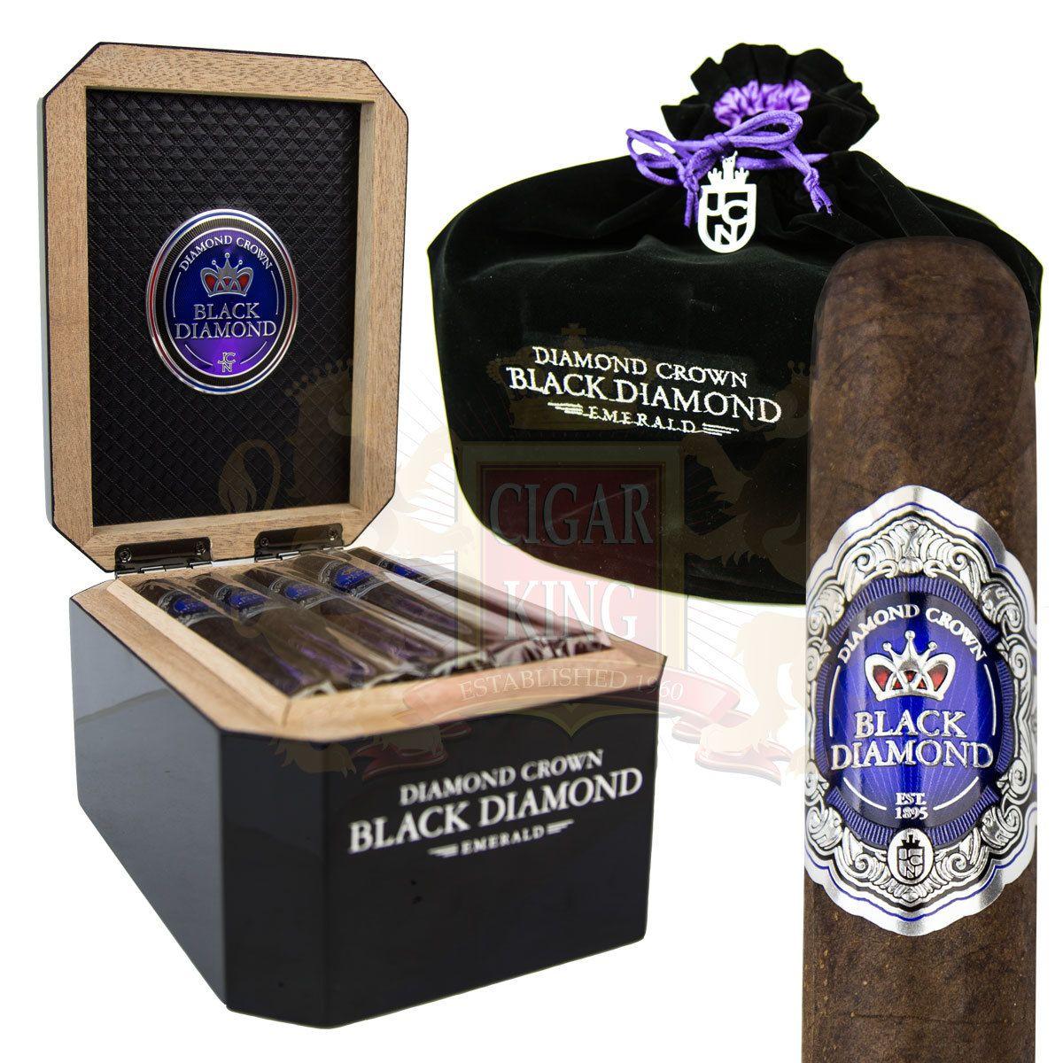 Black Diamond Cigar Logo - Diamond Crown Black Diamond Emerald (6x52 / Box 20)
