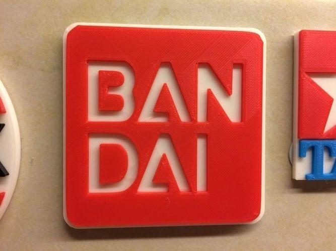 Bandai Logo - 3D Printed Bandai Logo by BobaFett | Pinshape