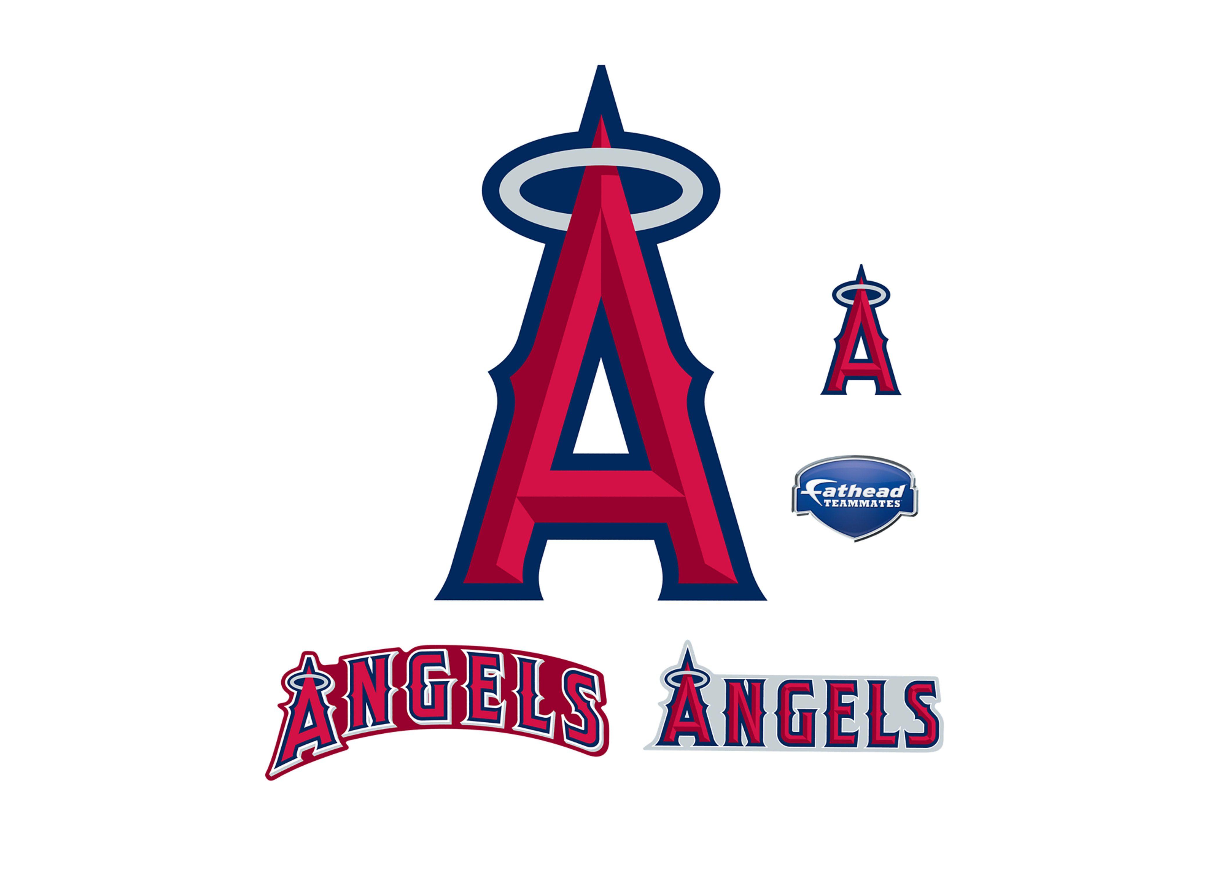 Small Angels Logo - Los angeles angels Logos