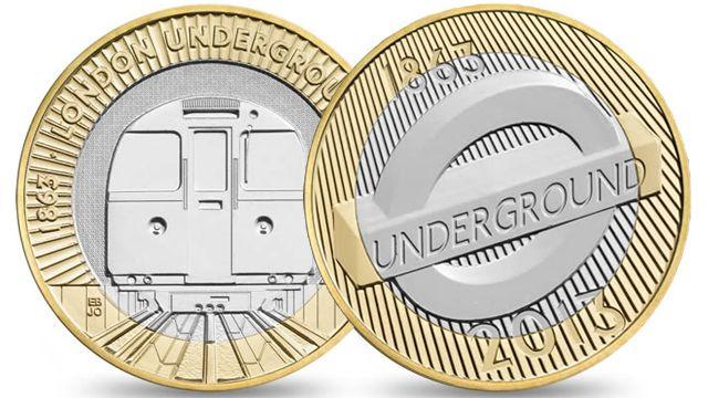 Two Coins Logo - London Underground – Special Edition £2 Coin | tobi chatfield