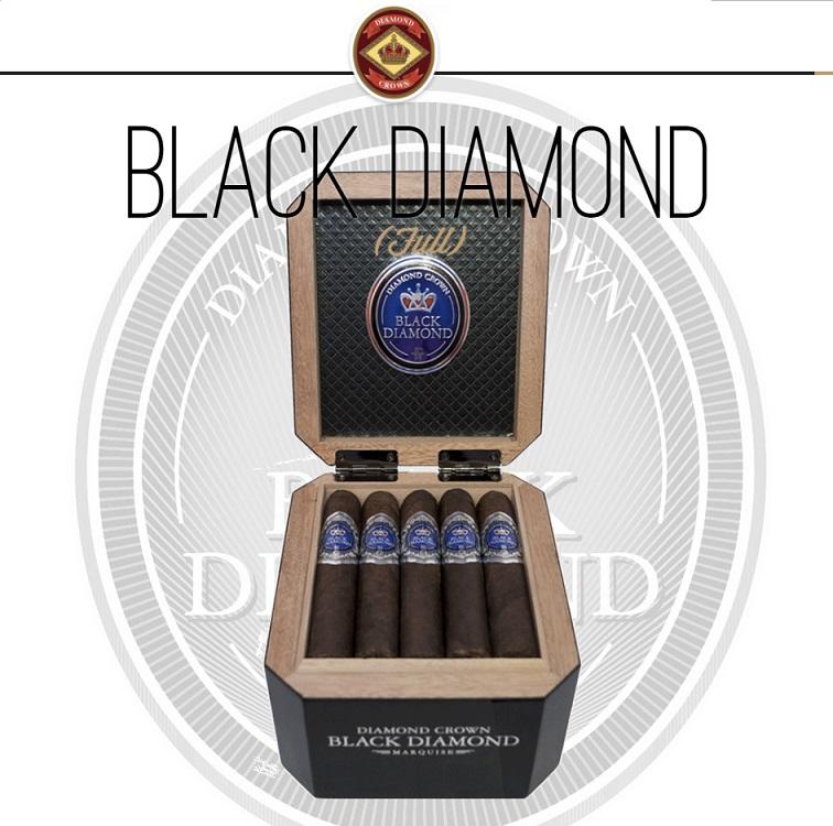 Black Diamond Cigar Logo - Diamond Crown Black Diamond. Jack Schwartz Importer
