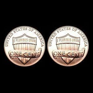 Two Coins Logo - 2017 P & D Lincoln Shield Cents - BU (two coins) | eBay