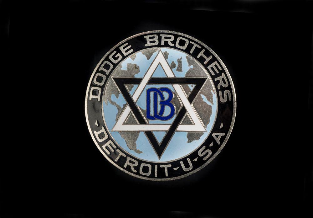 Blue Dodge Logo - Dodge Brothers Radiator Emblem | National Museum of American History