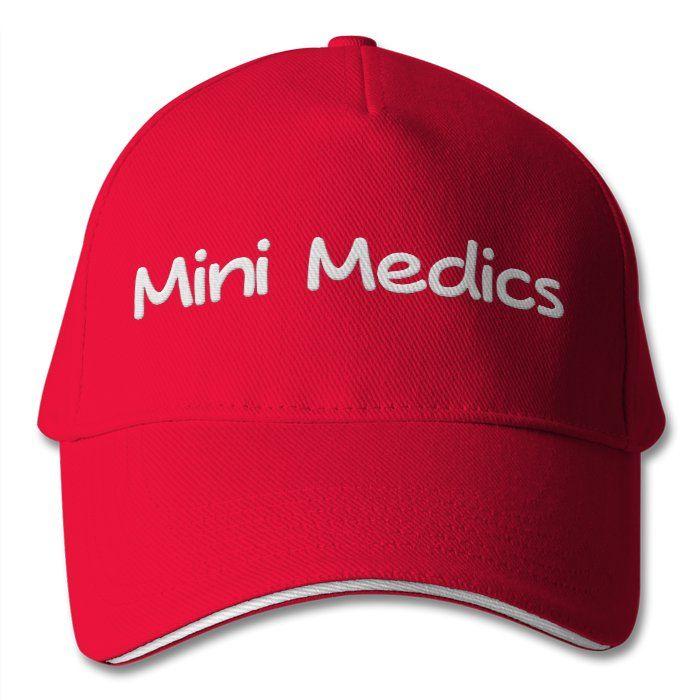 Red and White Marketplace Logo - TShirt Studio Marketplace | Mini Medics | Mini Medics Baseball Red ...